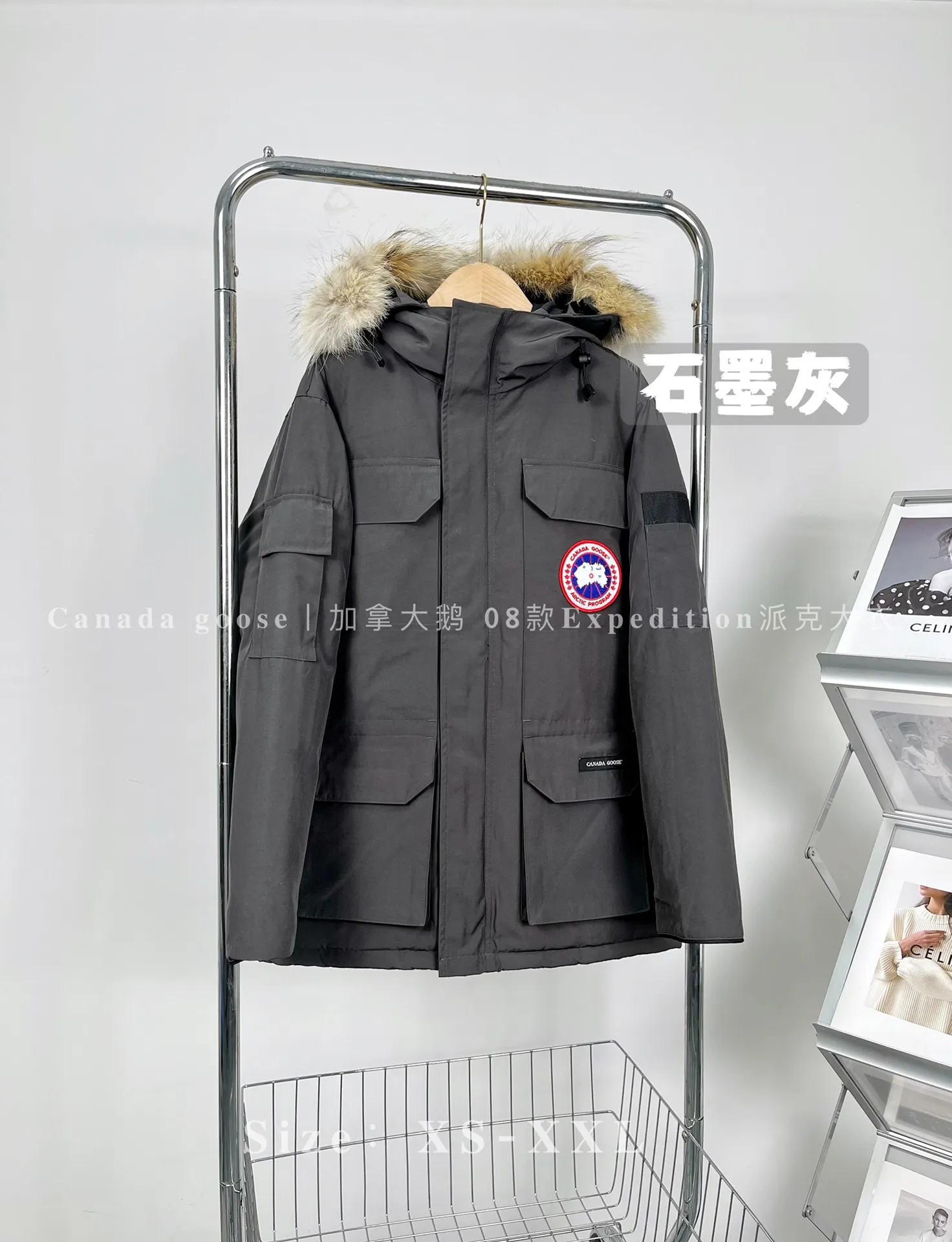 P720 𝐂𝐚𝐧𝐚𝐝𝐚 𝐠𝐨𝐨𝐬𝐞丨Canada Goose 𝟬𝟴 style 𝐄𝐱𝐩𝐞𝐝𝐢𝐭𝐢𝐨𝐧 Parka 𝐒𝐢𝐳𝐞: 𝐗𝐒-𝐗𝐗𝐋